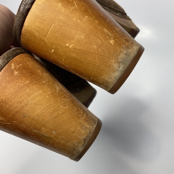 UGG Abbie espresso suede leather clogs size 7 - Picture 10 of 11